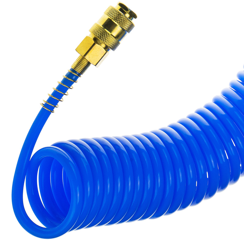 Wąż pneumatyczny spiralny SP-PU 8/5 mm (15 m), poliuretanowy - PREMIUM STIX