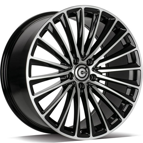 Satz staggered 4 Alufelgen 20 5x112 Carbonado PRESTIGE BFP
