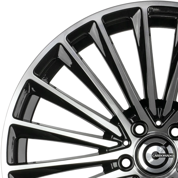 Komplet staggered 4 szt. Felg Aluminiowych 20 5x112 Carbonado PRESTIGE BFP