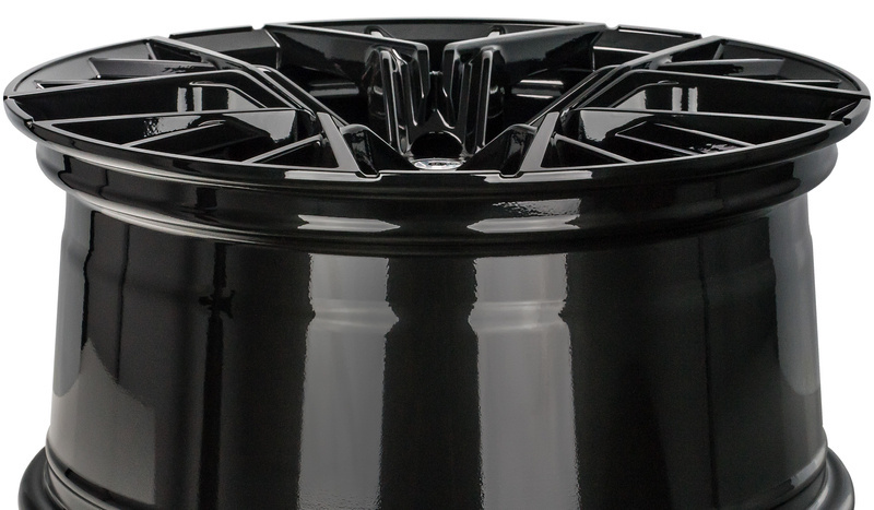 Set of 4 Alloy Wheels 20 5x112 Carbonado FAST BG