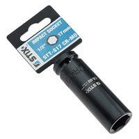 Impact socket long 1/2'' STT-S17 (CR-MO / 17 mm) - Stix