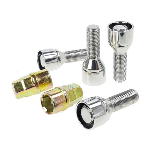 Felgenschloss Radschraube Anti-Diebstahl M12x1,25 28mm Kegel 
