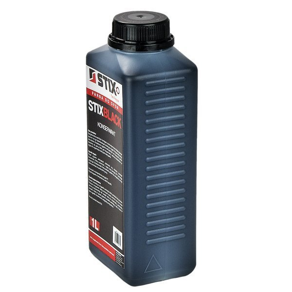Farba czernidło do opon - koncentrat 1L - Stix Black