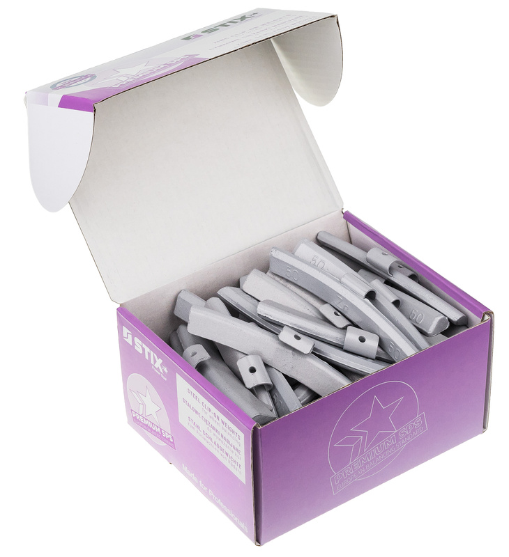 Zinc Clip-On Wheel Weights ZN/A 50 g for Alloy Wheels (50 pcs)