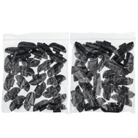 BLACK Zinc Clip-On Wheel Weights ZN/S for Steel Wheels – Multibox Set 50 pcs (20–25 g)
