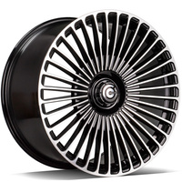 Satz 4 Alufelgen 21 5x112 Carbonado HURRICANE BFP