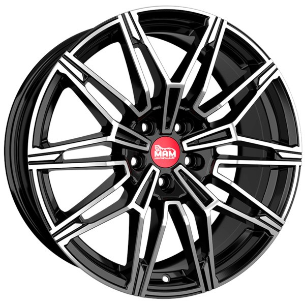 Aluminiumfelgen 19" 5x120 MAM B3N BFP