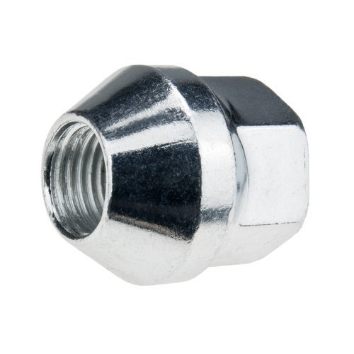 Wheel nuts for alloy wheels M12x1.25 zinc-plated, open type with collar, 19 mm hex - IS