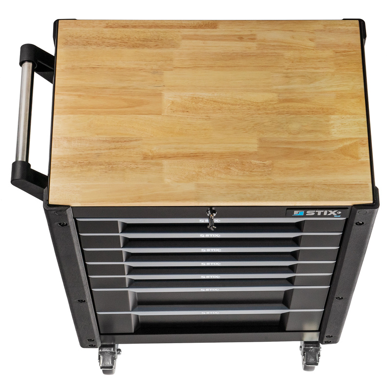 Werkstattschrank / Werkzeugwagen mit 7 Schubladen – UltimatePro C7 – Stix