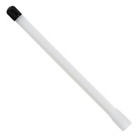 Valve extension - for inflating wheels (plastic, white, 150 mm) - Stix