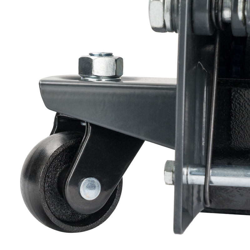 Hydraulischer Rangierwagenheber mit Pedal, Niedrigprofil, Hubhöhe 75–505 mm – DLN-03 3T – Stix