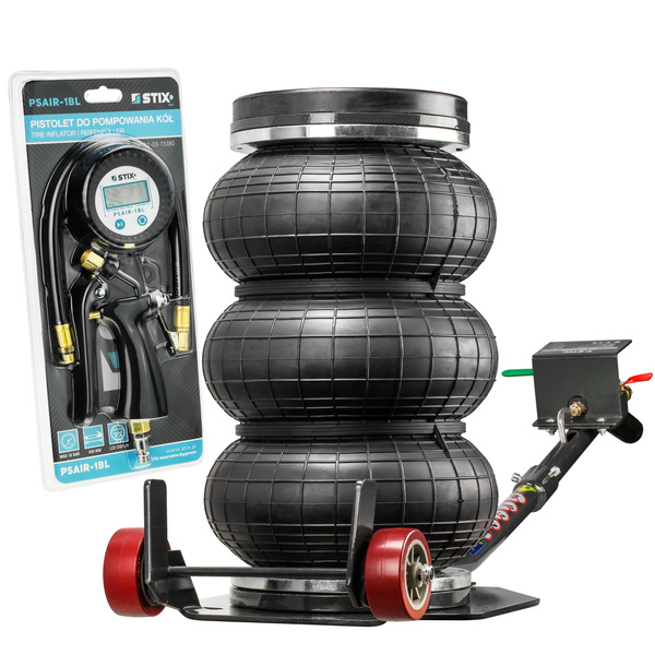 Set: 4T Pneumatic Air Jack AP-4000 Graphite with Tyre Inflator Gun PSAIR-1BL – STIX