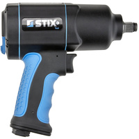 Composite Pneumatic Impact Wrench 1700Nm STIX STT-17 1/2" with Through Oiler and Case