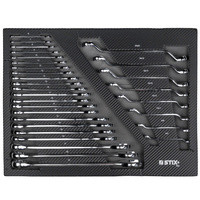 Werkzeugschrank / Werkstattwagen mit 7 Schubladen, ausziehbarem Seitenschrank + Werkzeugsatz – UltimatePro B7/TS1 – Stix