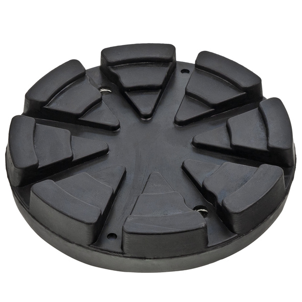 P21 Verstärkte Gummiauflage für Tragarm, 2 Bohrungen, 125x120×24 – Stix