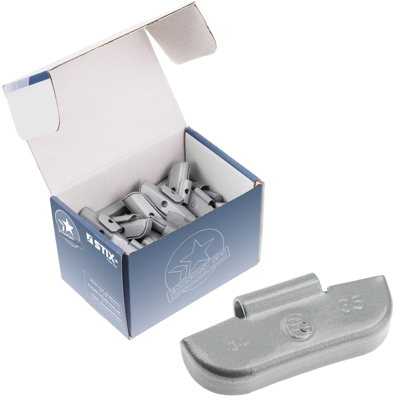 STD steel wheel weights for FE/S steel rims 35g / 50 pcs. - Stix