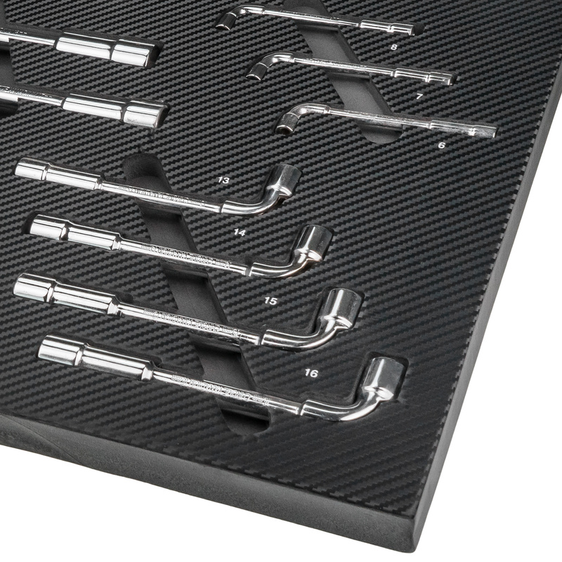 Drawer insert for tool cabinet (14-piece box wrench set) TD-1 - Stix