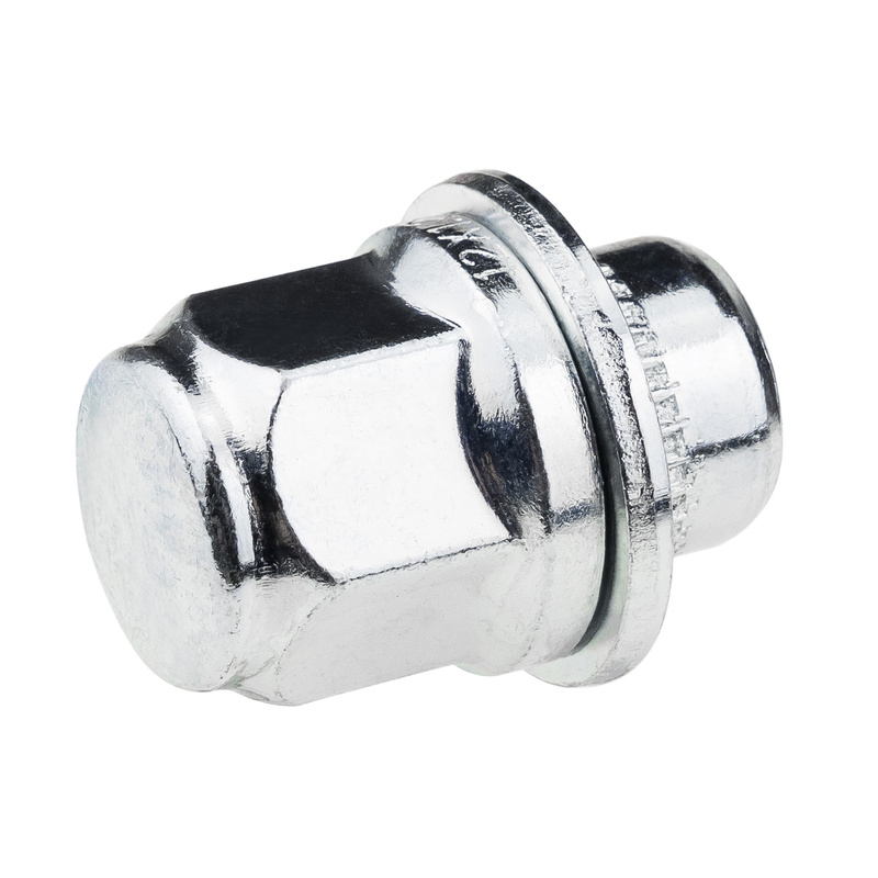 Radmuttern für originale Alufelgen Nissan M12x1,25 flache bewegliche Unterlegscheibe, Schlüsselweite 21 - Carbonado