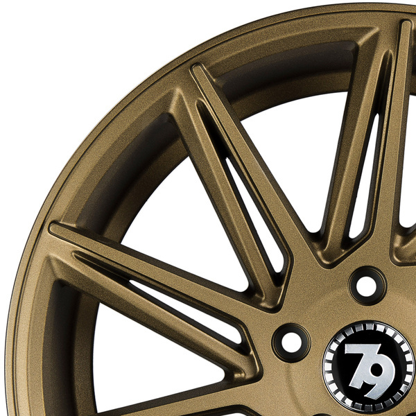 Komplet staggered 4 szt. Felg Aluminiowych 20 5x120 79Wheels Seventy9 SV-R Bronze