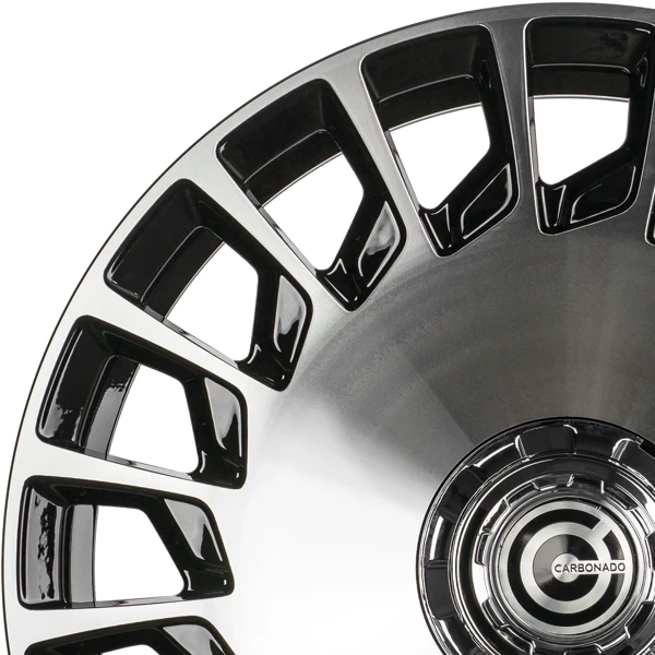Komplet staggered 4 szt. Felg Aluminiowych 20 5x112 Carbonado REBELLION BFP