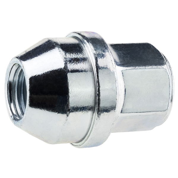 Wheel nuts for original alloy wheels Tesla M14x1.5 zinc-plated, fixed washer, 21 mm hex - Carbonado