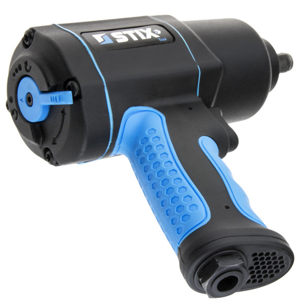 Composite Pneumatic Impact Wrench 1700Nm STIX STT-17 1/2" with Through Oiler and Case