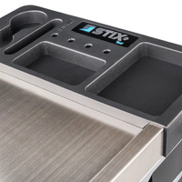Werkstattwagen / Werkzeugschrank mit 7 Schubladen, seitlichem Auszugfach – UltimatePro B7 – Stix