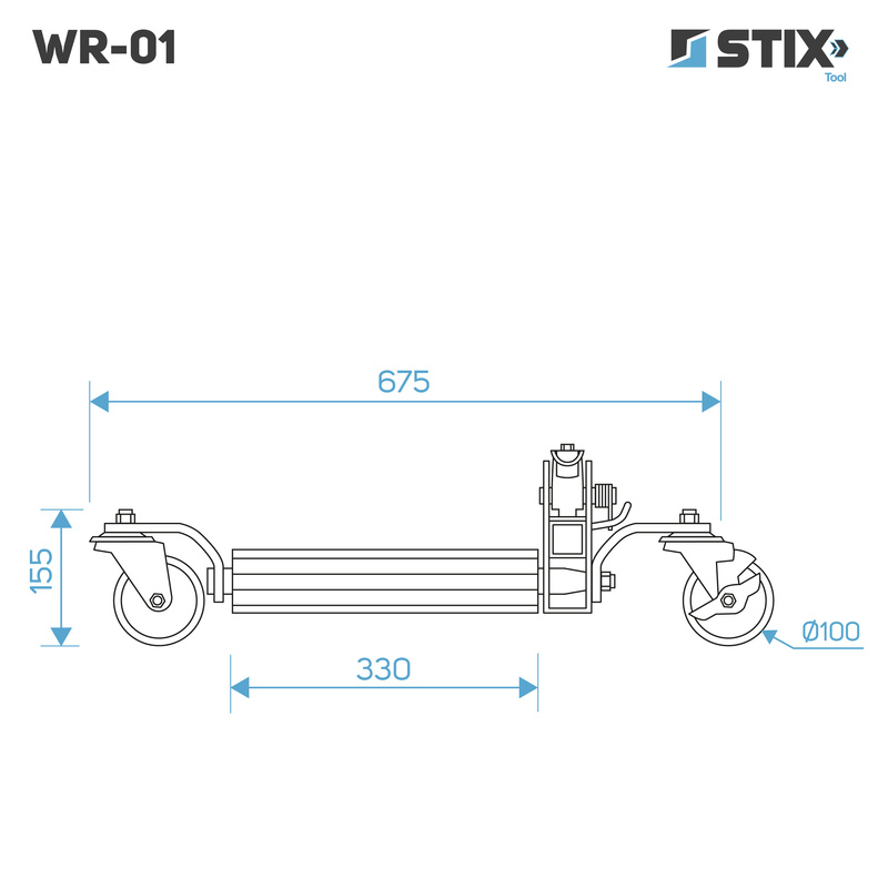 Mechanischer Rangierwagen WR-01 – 1 Stk. – Stix