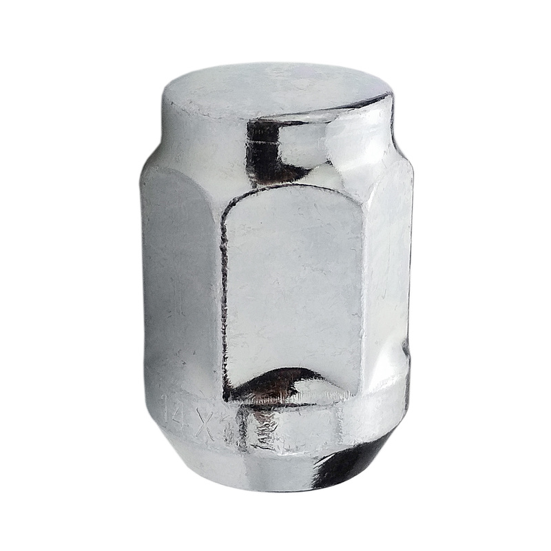 Nuts for aluminum rims, wheels - M14x1.5 / Zinc (closed) - Carbonado