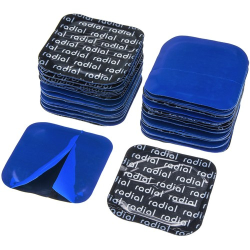 RADIAL Reifenreparaturpflaster X3 76x76 mm / 50 Stück - Stix