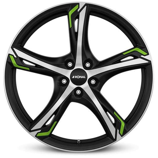 Felgi Aluminiowe 18" 5x100 Ronal R62 green JBFG