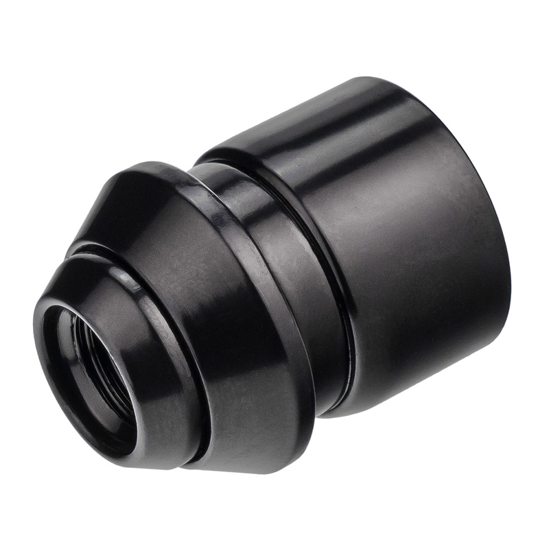 Anti-Theft Locking Wheel Nuts for Original Ford Wheels – M12x1.5, Flat Seat with Conical Seat and Floating Washer, Black – Carbonado C-Block