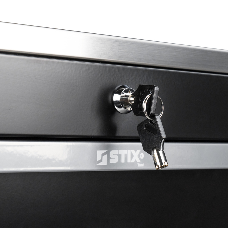 Rolling tool cabinet with tool set UltimatePro D12/TS2 - Stix