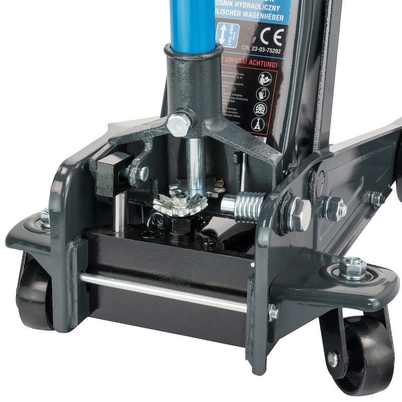 Hydraulic Floor Jack / Trolley Jack, lifting height 140–460 mm ELN-04 3T – Stix