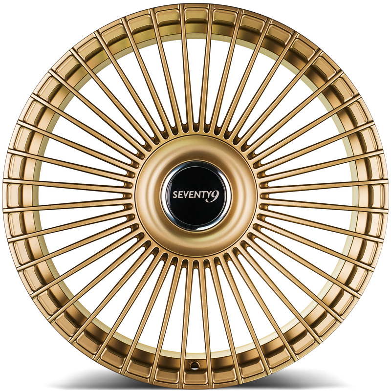 Set of staggered 4 Alloy Wheels Forged 21 5x112 79Wheels Seventy9 MF.2 MGO
