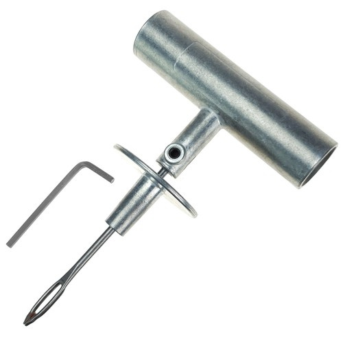 Szydło do sznurów wulkanizacyjnych Premium z osłoną, ocynkowane (metalowe, typ "T") - Stix