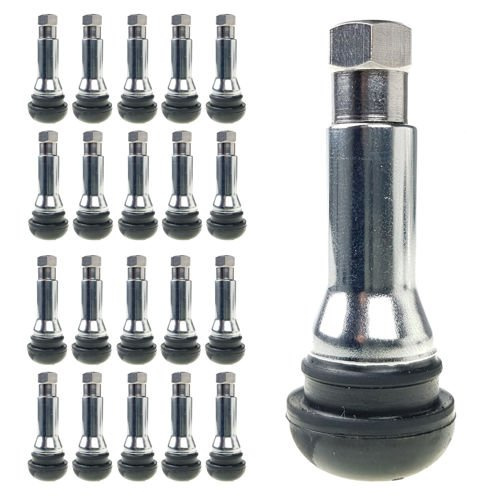 Valves for tubeless wheels TR414 AC (chrome-plated) - 20 pcs. - Stix