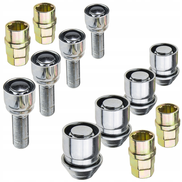 Anti-theft Wheel Lock Set for Alloy Wheels