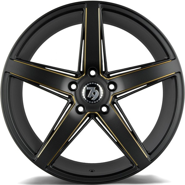 Satz 4 Alufelgen 19 5x112 79Wheels Seventy9 SV-N BGGR