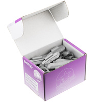 Zinc Clip-On Wheel Weights ZN/S 40 g for Steel Wheels (50 pcs)