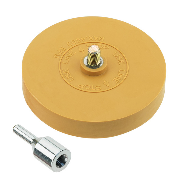 Workshop set - rubber disc + adapter, scraper, valve puller, pliers) - Stix