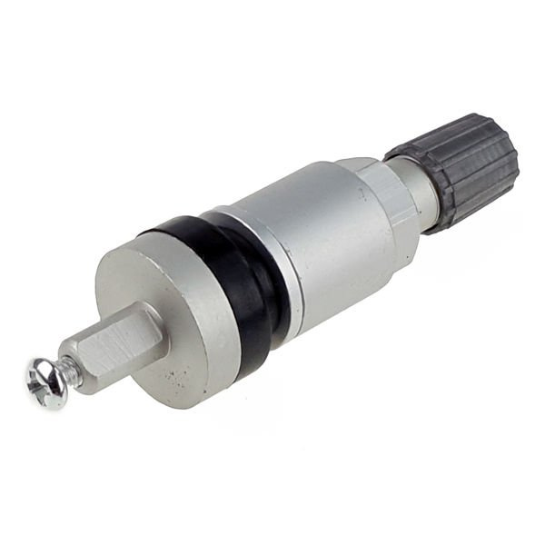 Schrader TPMS-08 GEN 4 Clamp-In Pressure Sensor Vent Valve Silver