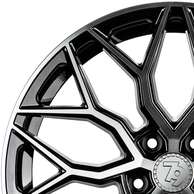 Alloy Wheels 17" 5x108 79wheels seventy9 SV-K BFP
