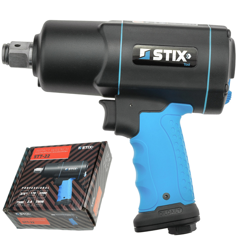 Composite Pneumatic Impact Wrench 2200Nm STIX STT-22 3/4"