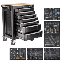 Workshop Cabinet / Tool Trolley with 7 Drawers + Tool Set – UltimatePro C7/TS1 – Stix