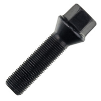 Black rim bolt M14x1.25 45 mm - key 17. cone