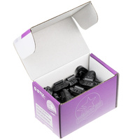 SCHWARZE Zink-Schlaggewichte STD ZN/S 15 g für Stahlfelgen (50 Stk.) – Stix