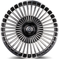 Satz 4 Alufelgen 21 5x112 Carbonado HURRICANE BFP