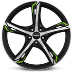 Alloy Wheels 18" 5x100 Ronal R62 green JBFG