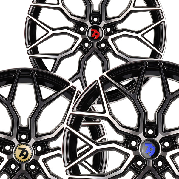 Alloy Wheels 17" 5x114,3 79wheels seventy9 SV-K BFP